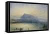 The Blue Rigi, Sunrise-J. M. W. Turner-Framed Stretched Canvas