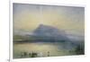 The Blue Rigi, Sunrise-J. M. W. Turner-Framed Giclee Print