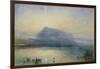 The Blue Rigi, Sunrise-J. M. W. Turner-Framed Giclee Print