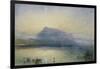 The Blue Rigi, Sunrise-J. M. W. Turner-Framed Giclee Print