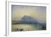 The Blue Rigi, Sunrise-J. M. W. Turner-Framed Giclee Print