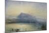 The Blue Rigi, Sunrise-J. M. W. Turner-Mounted Giclee Print