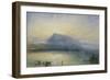 The Blue Rigi, Sunrise-J. M. W. Turner-Framed Giclee Print