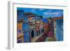 The Blue Rooftops in Jodhpur, the Blue City, Rajasthan, India, Asia-Laura Grier-Framed Photographic Print
