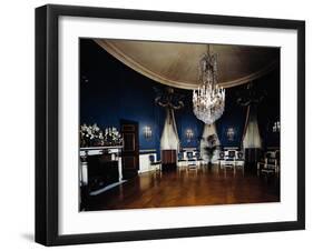 The Blue Room in the White House-null-Framed Photographic Print