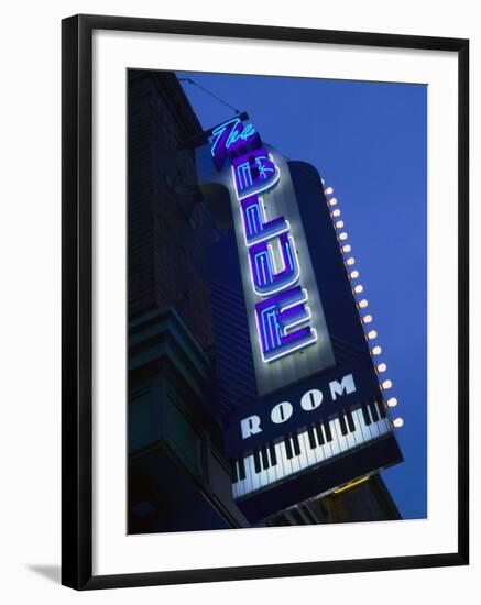 The Blue Room Jazz Club, 18th and Vine Historic Jazz District, Kansas City, Missouri, USA-null-Framed Photographic Print