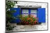 The Blue Shutters-Philippe Sainte-Laudy-Mounted Photographic Print
