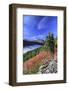 The Blue Sky Above the Engadine Valley Still Shrouded in a Thick Fog-Roberto Moiola-Framed Photographic Print