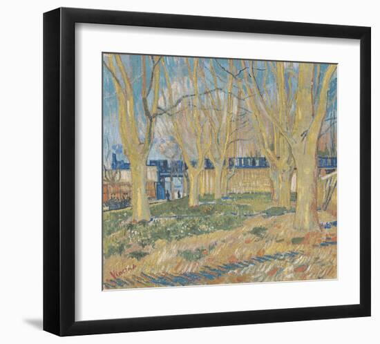 The Blue Train, 1888-Vincent van Gogh-Framed Giclee Print