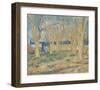 The Blue Train, 1888-Vincent van Gogh-Framed Giclee Print