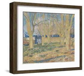 The Blue Train, 1888-Vincent van Gogh-Framed Giclee Print