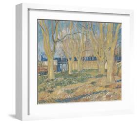 The Blue Train, 1888-Vincent van Gogh-Framed Giclee Print