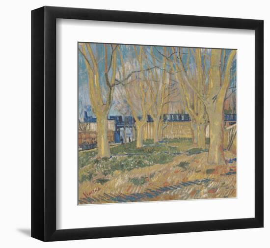 The Blue Train, 1888-Vincent van Gogh-Framed Art Print