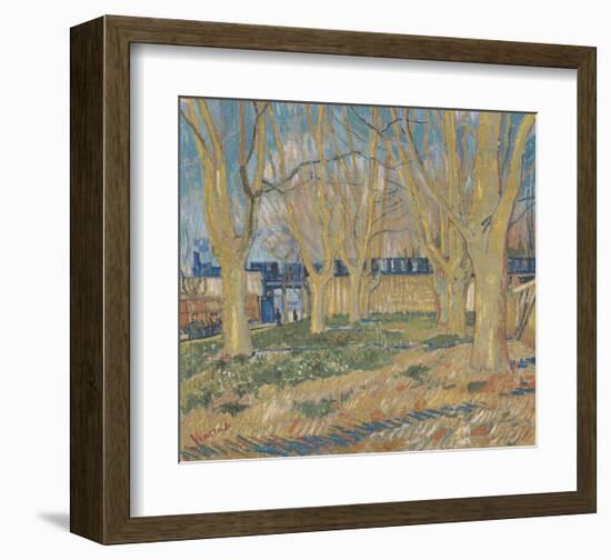 The Blue Train, 1888-Vincent van Gogh-Framed Art Print