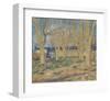 The Blue Train, 1888-Vincent van Gogh-Framed Art Print