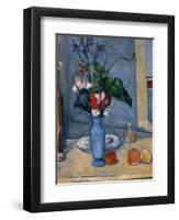 The Blue Vase, 1885-87-Paul Cézanne-Framed Premium Giclee Print