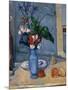 The Blue Vase, 1885-87-Paul Cézanne-Mounted Giclee Print