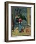 The Blue Vase, 1889-90-Paul Cézanne-Framed Giclee Print