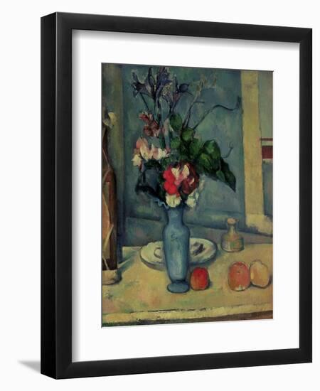 The Blue Vase, 1889-90-Paul Cézanne-Framed Giclee Print