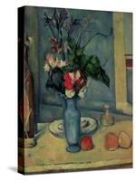 The Blue Vase, 1889-90-Paul Cézanne-Stretched Canvas