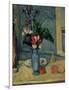 The Blue Vase, 1889-90-Paul Cézanne-Framed Giclee Print