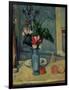 The Blue Vase, 1889-90-Paul Cézanne-Framed Giclee Print