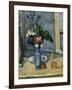 The Blue Vase, c.1885-Paul Cézanne-Framed Giclee Print