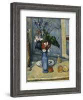 The Blue Vase, c.1885-Paul Cézanne-Framed Giclee Print