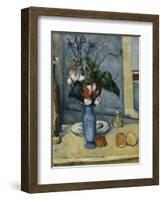 The Blue Vase, c.1885-Paul Cézanne-Framed Giclee Print