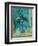 The Blue Vase (Le Vase Ble)-Paul Cézanne-Framed Premium Giclee Print