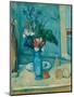 The Blue Vase (Le Vase Ble)-Paul Cézanne-Mounted Premium Giclee Print