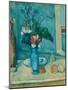 The Blue Vase (Le Vase Ble)-Paul Cézanne-Mounted Giclee Print