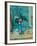 The Blue Vase (Le Vase Ble)-Paul Cézanne-Framed Giclee Print