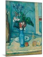 The Blue Vase (Le Vase Ble)-Paul Cézanne-Mounted Giclee Print