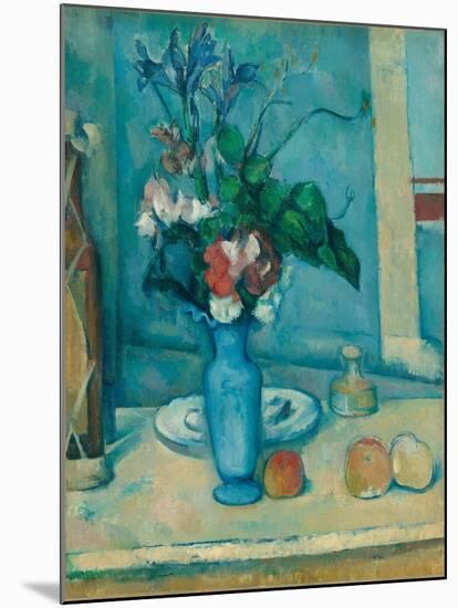 The Blue Vase (Le Vase Ble)-Paul Cézanne-Mounted Giclee Print