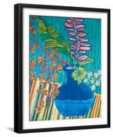 The Blue Vase-Hedy Klineman-Framed Giclee Print