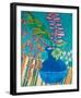 The Blue Vase-Hedy Klineman-Framed Giclee Print