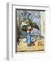 The Blue Vase-Paul Cézanne-Framed Art Print