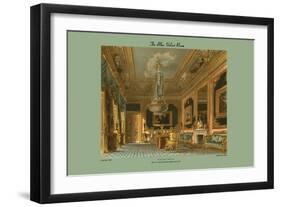 The Blue Velvet Room, Carlton House-C. Wild-Framed Art Print