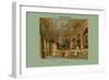 The Blue Velvet Room, Carlton House-C. Wild-Framed Art Print