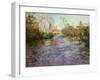 The Blue Water-Thaulow-Framed Giclee Print