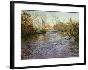 The Blue Water-Thaulow-Framed Giclee Print