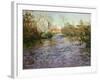 The Blue Water-Thaulow-Framed Giclee Print