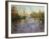 The Blue Water-Thaulow-Framed Giclee Print