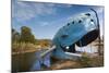 The Blue Whale, Route 66 Roadside Attraction, Catoosa, Oklahoma, USA-Walter Bibikow-Mounted Photographic Print