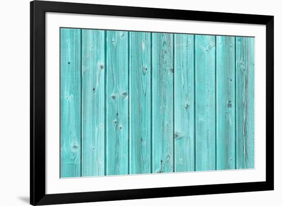 The Blue Wood Texture with Natural Patterns-Madredus-Framed Photographic Print