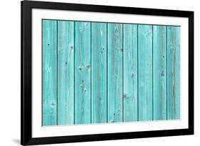 The Blue Wood Texture with Natural Patterns-Madredus-Framed Photographic Print