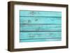 The Blue Wood Texture with Natural Patterns-Madredus-Framed Photographic Print