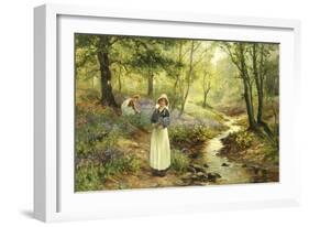 The Bluebell Glade-Ernest Walbourn-Framed Giclee Print