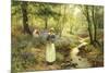 The Bluebell Glade-Ernest Walbourn-Mounted Giclee Print